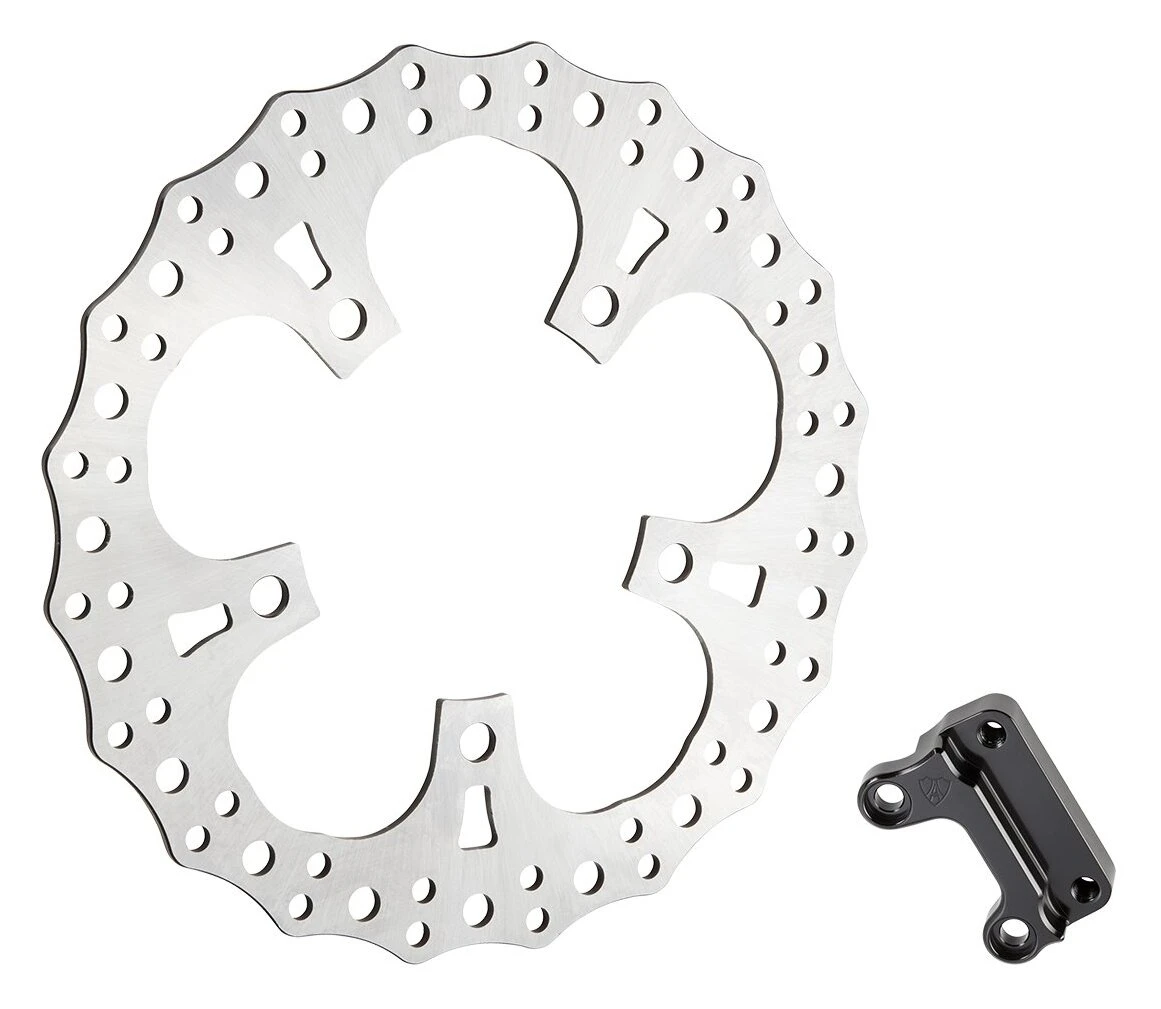 Arlen Ness 13" Jagged Brake Rotor For Harley Touring 2014-2023 1 Arlen Ness 13" Jagged Brake Rotor For Harley Touring 2014-2023
