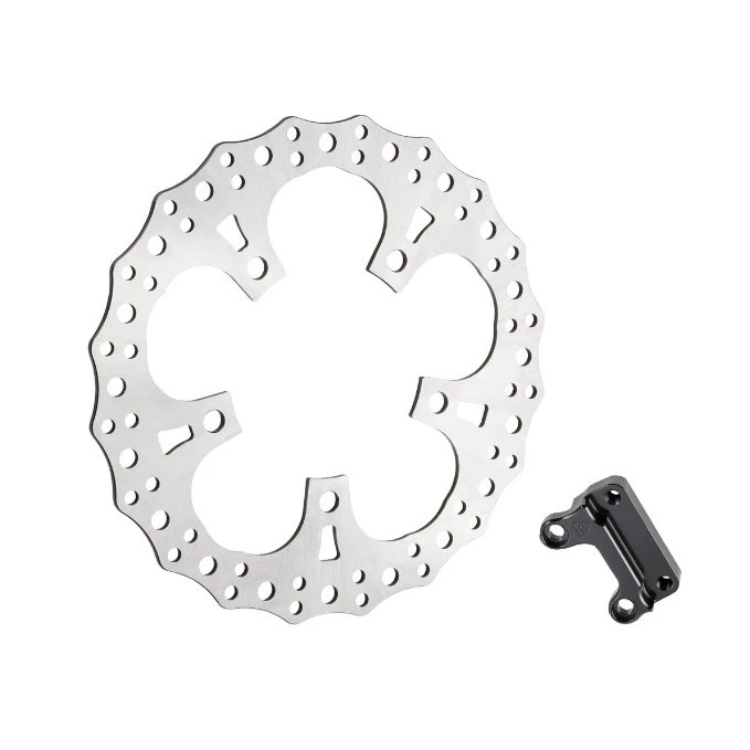 Arlen Ness 13" Jagged Brake Rotor For Harley Touring 2014-2023 Left Side [Open Box]