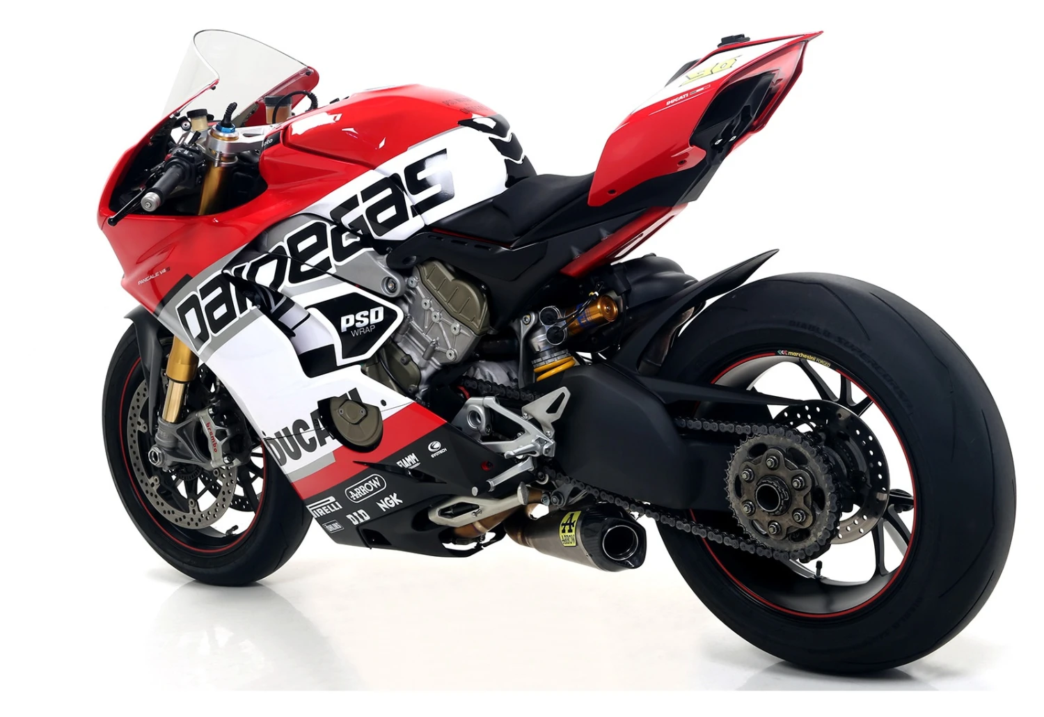 Arrow Works Slip-On Exhaust Ducati Panigale V4 / S 2018-2019 3 Arrow Works Slip-On Exhaust Ducati Panigale V4 / S 2018-2019 - Image 3