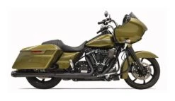 Bassani 4" Megaphone Slip-On Mufflers For Harley Touring 2017-2023