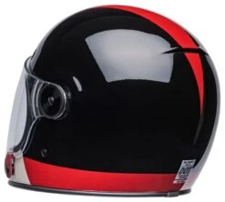 Bell Helmets Bell Bullitt Blazon Helmet -Motorcycle Accessories Store bell bullitt blazon helmet gloss black burgundy 2