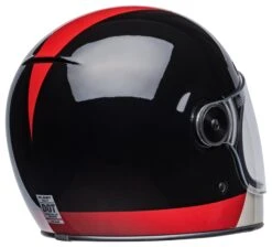 Bell Helmets Bell Bullitt Blazon Helmet -Motorcycle Accessories Store bell bullitt blazon helmet gloss black burgundy 4