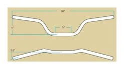 Biltwell Tracker High 7/8" Handlebars -Motorcycle Accessories Store biltwell tracker high78 handlebars 4