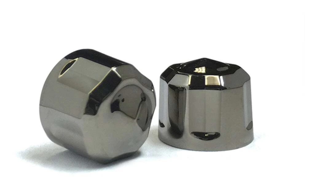 Ciro Crown Engine Bolt Covers For Harley (5/16") 1 Ciro Crown Engine Bolt Covers For Harley (5/16")