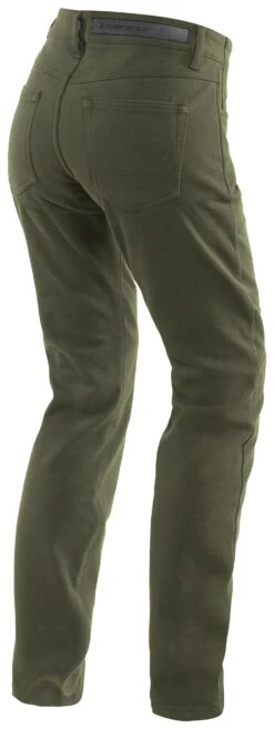 Dainese Casual Slim Women's Tex Pants -Motorcycle Accessories Store dainese casual slim lady tex pants olive 1