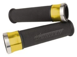 Driven Racing Halo Grips 8 Driven Racing Halo Grips -Motorcycle Accessories Store driven grip halo gold black gold black