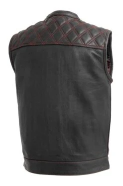 First Manufacturing Upside Vest 10 First Manufacturing Upside Vest -Motorcycle Accessories Store first manufacturing upside vest black red 1