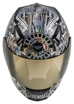 Fly Racing Street Revolt Matrix Helmet -Motorcycle Accessories Store fly revolt helmet ece matrix iridescent 5