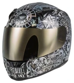 Fly Racing Street Revolt Matrix Helmet -Motorcycle Accessories Store fly revolt helmet ece matrix iridescent 6