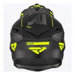 FXR Helium Race Div Helmet 38 FXR Helium Race Div Helmet -Motorcycle Accessories Store fxr helium race div helmet black hi viz 3