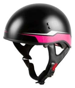 GMax HH65 Source Naked Helmet 23 GMax HH65 Source Naked Helmet -Motorcycle Accessories Store g max hh65 source naked helmet black pink 4