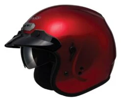 GMax GM32 Helmet - Solid -Motorcycle Accessories Store gmax helmets gm32 of helmet w sun shield candy red