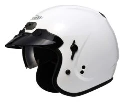 GMax GM32 Helmet - Solid -Motorcycle Accessories Store gmax helmets gm32 of helmet w sun shield pearl white