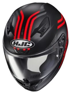 HJC I10 Strix Helmet 14 HJC I10 Strix Helmet -Motorcycle Accessories Store hj ci10 strix helmet black red 2