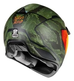 Icon Domain Tiger Blood Helmet -Motorcycle Accessories Store icon domain tiger blood helmet green black 2
