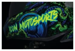 Icon Variant Pro Willy Pete Helmet -Motorcycle Accessories Store icon hlmt vpro willypete blue green 3