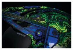 Icon Variant Pro Willy Pete Helmet -Motorcycle Accessories Store icon hlmt vpro willypete blue green 4