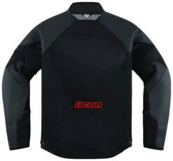 Icon Mesh AF CE Leather Jacket -Motorcycle Accessories Store icon mesh afce leather jacket black red 2