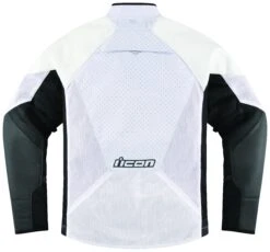 Icon Mesh AF CE Leather Jacket -Motorcycle Accessories Store icon mesh afce leather jacket white 1