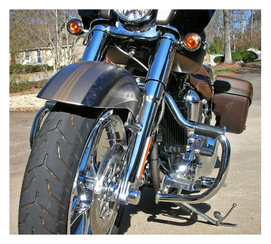 Jagg Vertical Frame Mount Fan Assisted Oil Cooler Kit For Harley 1984-2022 - Image 3