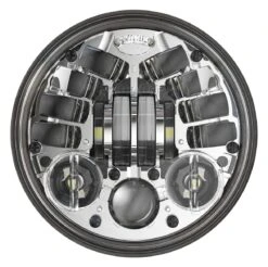 J.W. Speaker 8690 Adaptive 2 LED 5 3/4" Headlight -Motorcycle Accessories Store jw speaker8690 adaptive led534 headlight for harley chrome