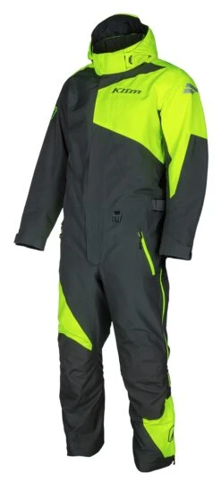 Klim Railslide One-Piece Suit 12 Klim Railslide One-Piece Suit -Motorcycle Accessories Store klim railslide one piece suit grey hi viz yellow
