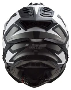 LS2 Explorer Alter Helmet 7 LS2 Explorer Alter Helmet -Motorcycle Accessories Store ls2 explorer alter helmet black white 3