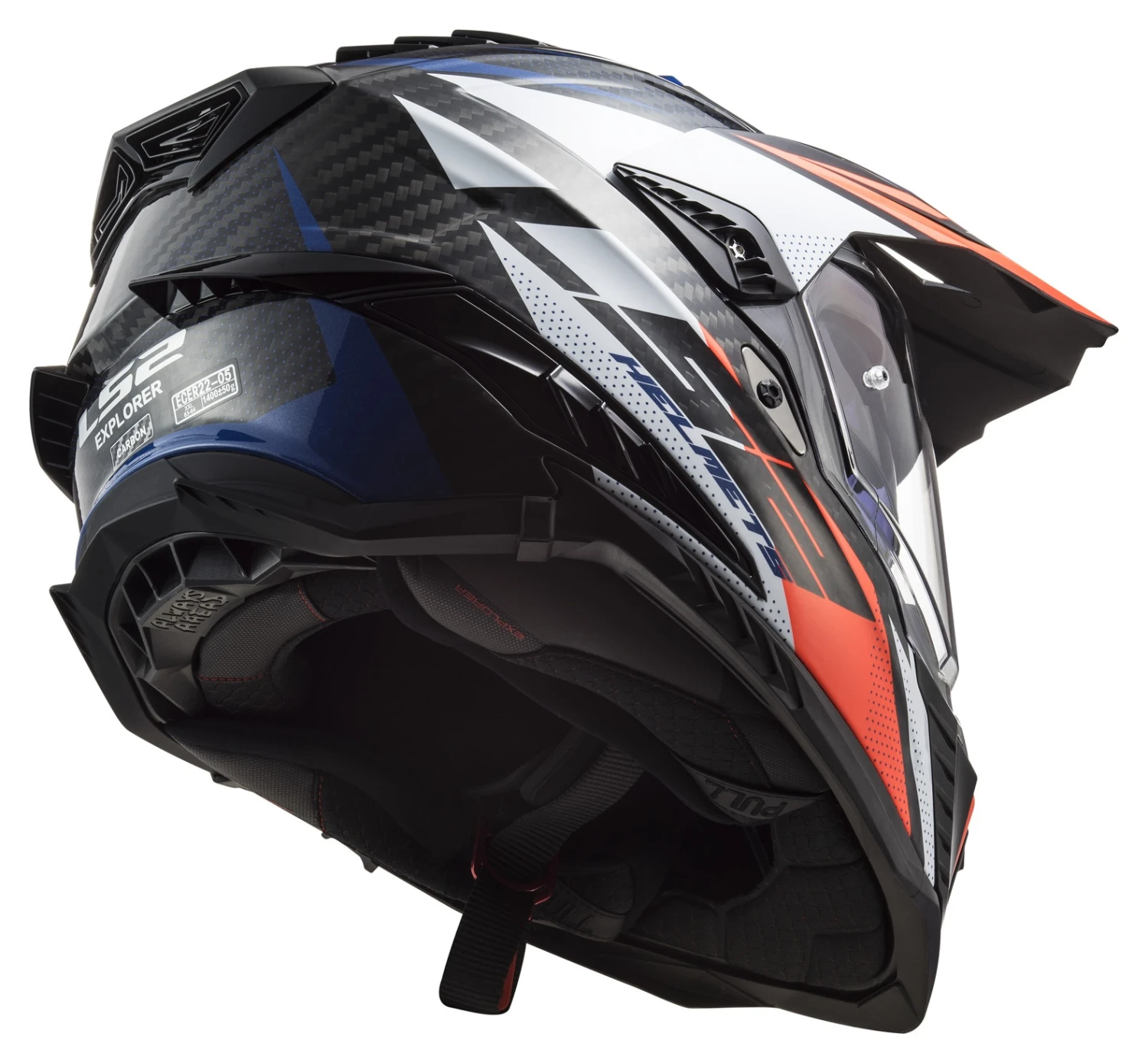 LS2 Explorer Carbon Focus Helmet 5 LS2 Explorer Carbon Focus Helmet - Image 5