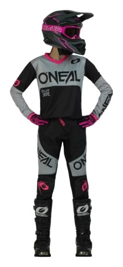 O'Neal Element Racewear Women's Jersey 6 O'Neal Element Racewear Women's Jersey -Motorcycle Accessories Store o neal element racewear womens jersey black pink 2