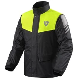 REV'IT! Nitric 3 H2O Rain Jacket -Motorcycle Accessories Store revit nitric3 h2 o rain jacket 2
