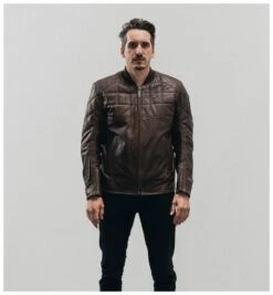 Roland Sands Hemlock CE Leather Jacket -Motorcycle Accessories Store roland sands hemlock ce leather jacket alder 2
