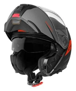 Schuberth C5 Eclipse Helmet -Motorcycle Accessories Store schuberth c5 eclipse helmet black grey red 1