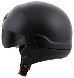 Scorpion EXO Covert Helmet -Motorcycle Accessories Store scorpion covert helmet matte black 2