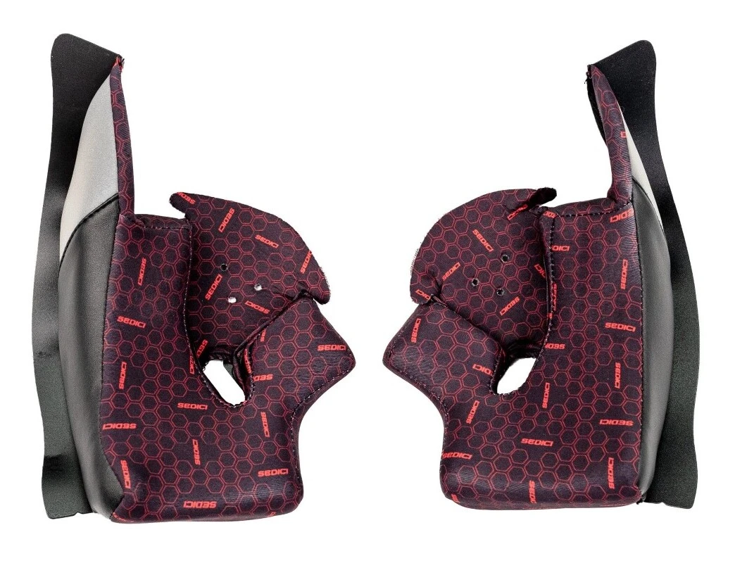 Sedici Strada II Cheek Pads 1 Sedici Strada II Cheek Pads