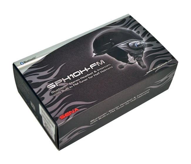 Sena SPH10H-FM Bluetooth Intercom With FM Tuner For Half Helmets - Image 7