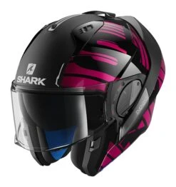 Shark EVO One 2 Lithion Helmet -Motorcycle Accessories Store shark evo one lithion dual matte black fuchsia