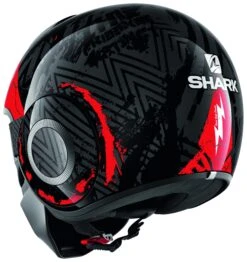 Shark Street Drak Crower Helmet -Motorcycle Accessories Store shark street drak crower mat black anthracite red 1