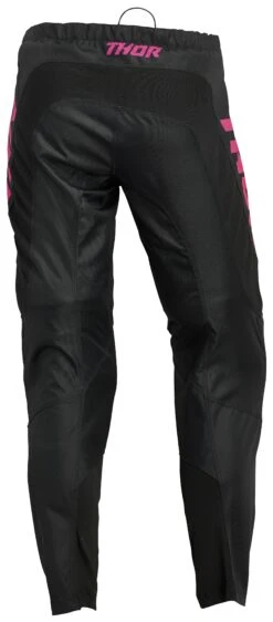 Thor Sector Minimal Women's Pants -Motorcycle Accessories Store thor sector womens pants black fuchsia 2