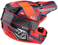 Troy Lee Designs Troy Lee SE5 Carbon Team Helmet -Motorcycle Accessories Store troy lee designs se5 carbon team helmet red 2
