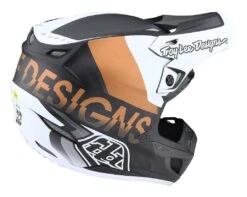 Troy Lee Designs Troy Lee SE5 Carbon Qualifier Helmet -Motorcycle Accessories Store troy lee se5 carbon qualifier helmet black white bronze 3
