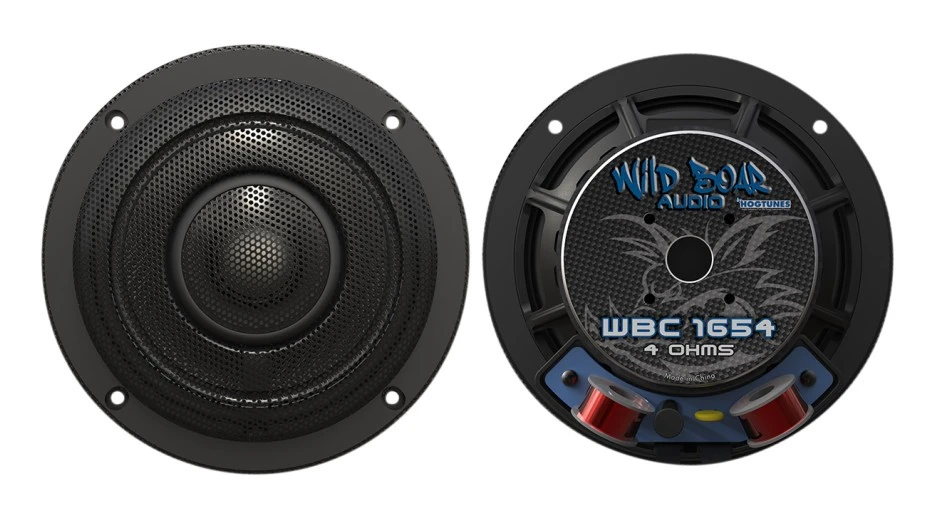 Wild Boar By Hogtunes 6.5" 200 Watt Speakers For Harley Touring 2014-2023 1 Wild Boar By Hogtunes 6.5" 200 Watt Speakers For Harley Touring 2014-2023